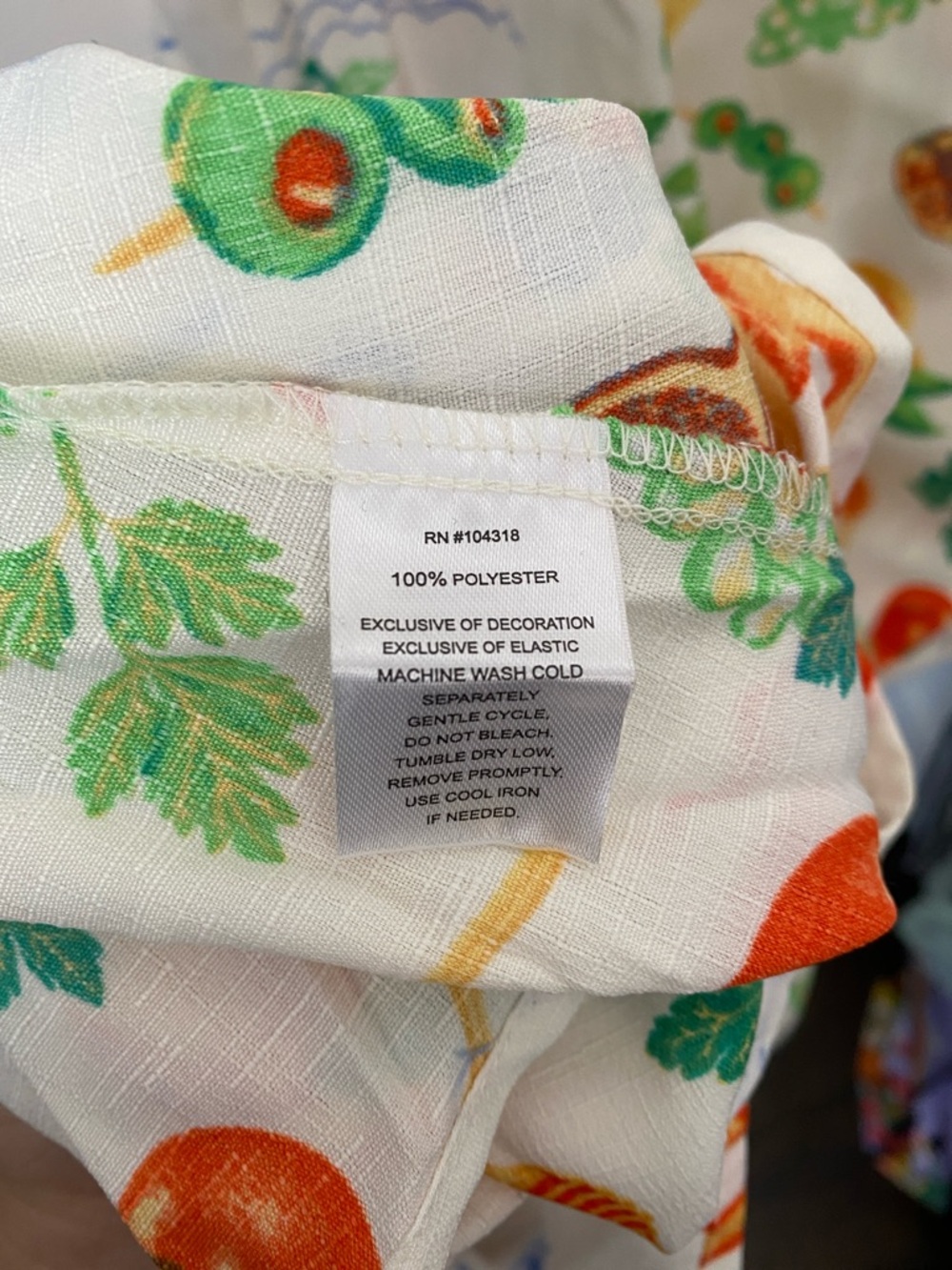 Ciao! HARLOW & ROSE Colorful Colorful Veggie Print Maxi Dress NWT ❤️🍇 - Picture 10 of 10
